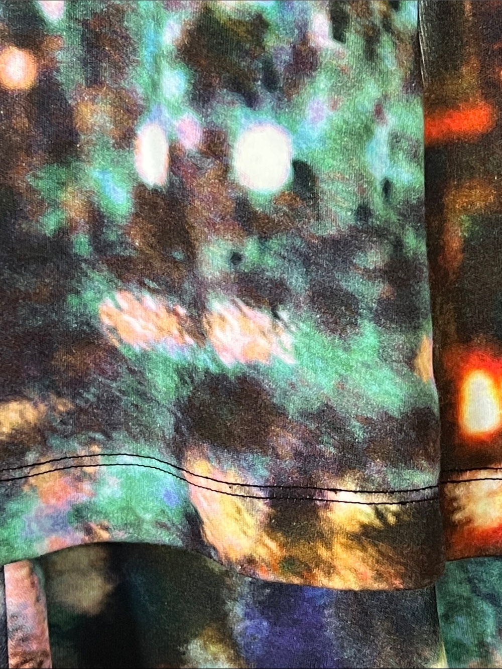 Price firm - Alexander McQueen Multicolor Abstract Print Mini Dress - Picture 5 of 6